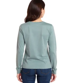 Sweater & Pullover*KangaROOS Damen Sweatshirt mit großem Frontlogo Baumwoll-Pullover 23806817 Grau-Blau