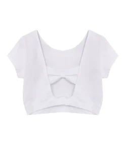 T-Shirts & Tank Tops*KangaROOS Mädchen Sommer-Shirt mit Süßer Schleife im Rücken Freizeit-Top 12026408 Weiß