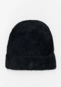 Caps & Mützen*KANGOL Faux Fur Beanie Mützen schwarz