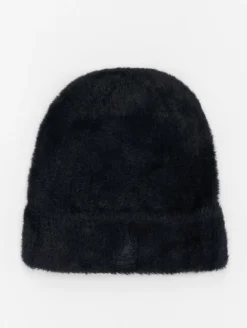 Caps & Mützen*KANGOL Faux Fur Beanie Mützen schwarz