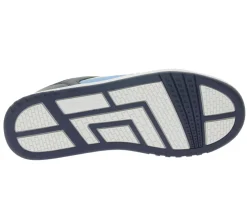 Turnschuhe|Sneaker & Turnschuhe*Kappa Kinder Alltags-Sneaker Freizeit-Schuhe Schnür-Schuhe Trainings-Schuhe 381U1NW Hellblau/Dunkelblau/Weiß