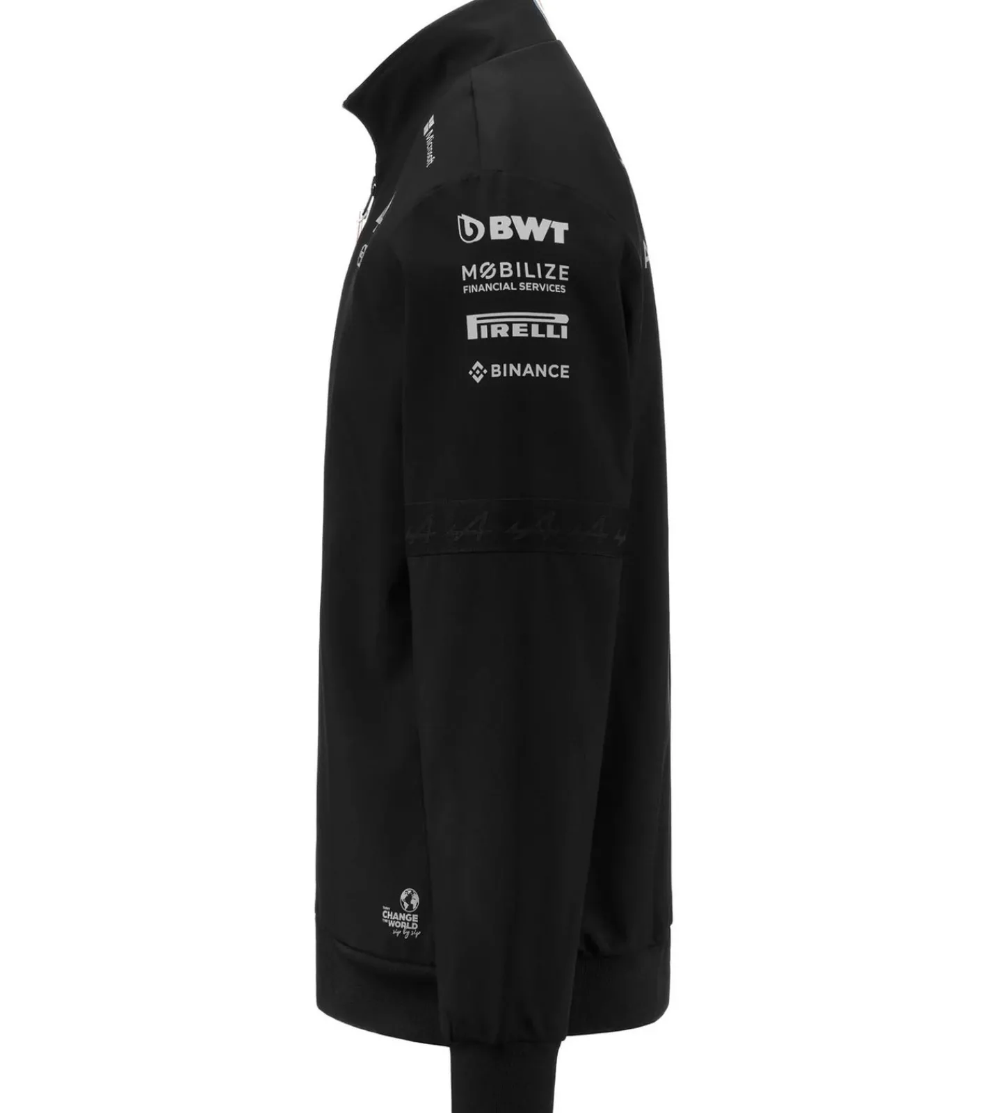 Jacken & Mäntel*Kappa X ALPINE Formel 1 Ambacy Kinder Softshell-Jacke mit Polarfleece-Futter Mädchen Jungen Übergangs-Jacke Jugendliche 361D53W AF1 005 Schwarz