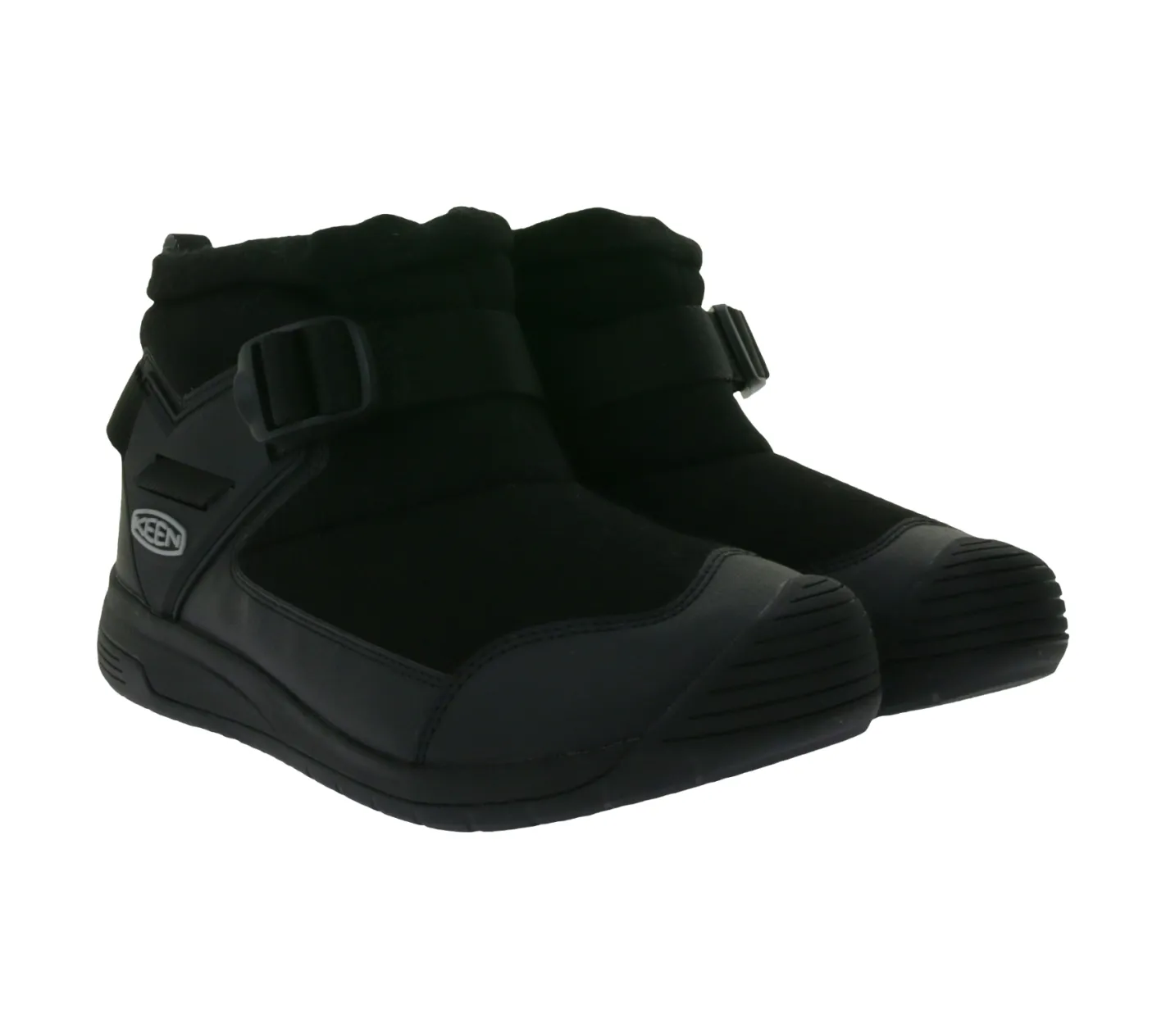 Stiefel & Boots*KEEN Hoodromeo Herren Winter-Stiefelette mit Fleece-Futter Schnee-Schuhe bis -20 Grad isolierende Winter-Stiefel 102679 Schwarz oder Beige