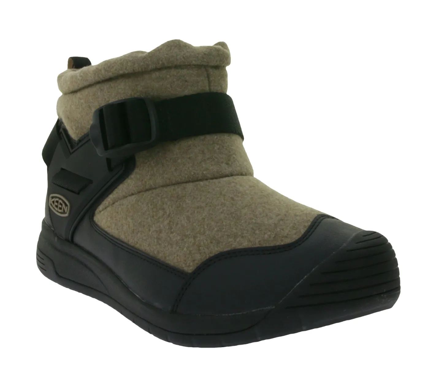 Stiefel & Boots*KEEN Hoodromeo Herren Winter-Stiefelette mit Fleece-Futter Schnee-Schuhe bis -20 Grad isolierende Winter-Stiefel 1026795 Beige/Schwarz