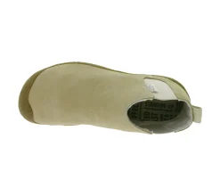 Boots & Stiefel*KEEN Mosey Chelsea Damen Stiefelette Echtleder Schlupf-Schuhe mit Wechselfußbett 1026453 Beige