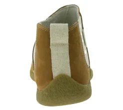 Boots & Stiefel*KEEN Mosey Chelsea Damen Stiefelette Echtleder Schlupf-Schuhe mit Wechselfußbett in Braun oder Beige