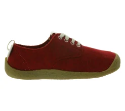 Sneaker & Turnschuhe*KEEN Mosey Derby Damen Filz-Schuhe nachhaltige Sneaker mit Eco Anti-Odor Schnür-Schuhe oder Blau Rot