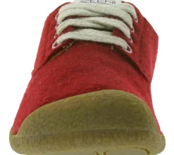 Sneaker & Turnschuhe*KEEN Mosey Derby Damen Filz-Schuhe nachhaltige Sneaker mit Eco Anti-Odor Schnür-Schuhe 1026809 Rot