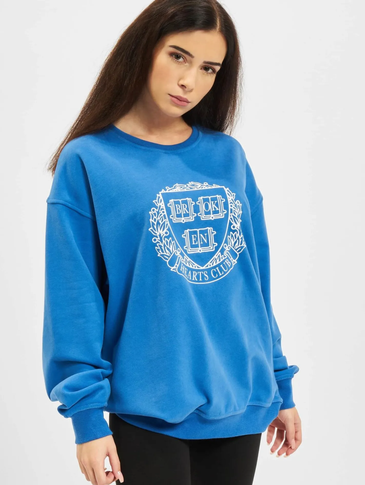 Sweater & Pullover|Pullover & Sweater*KEINE LIEBE Broken Heart Jungen Pullover blau