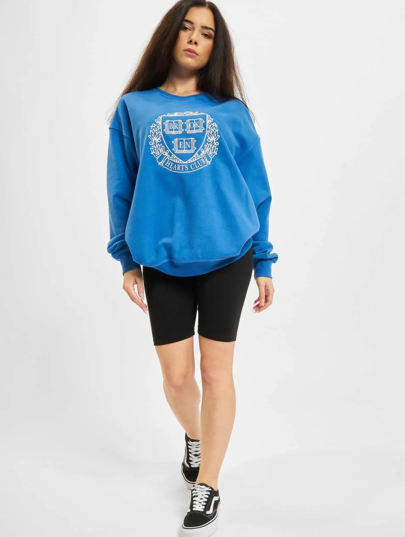 Sweater & Pullover|Pullover & Sweater*KEINE LIEBE Broken Heart Jungen Pullover blau