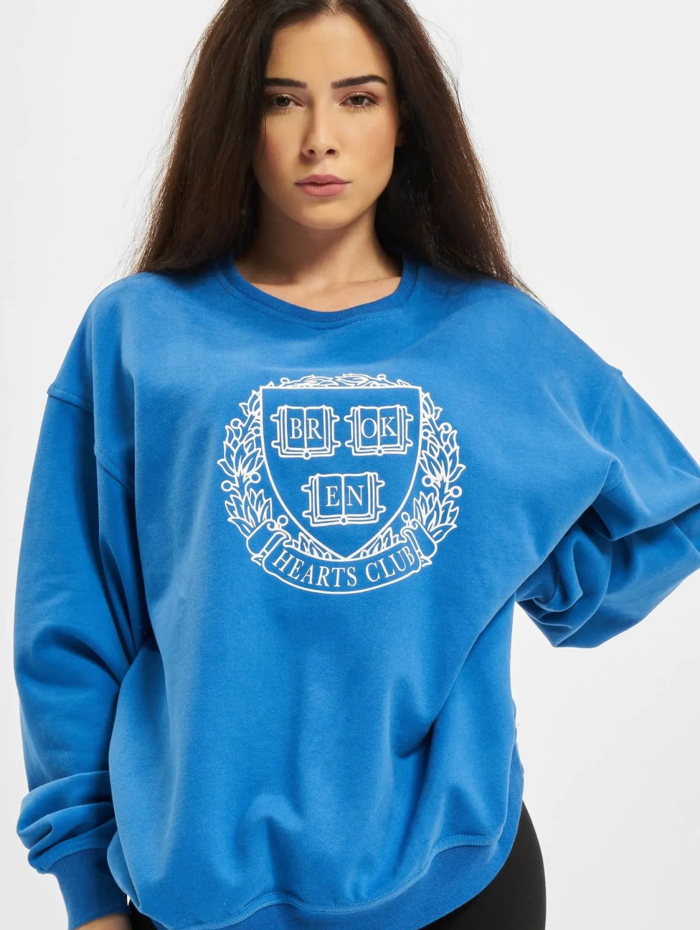 Sweater & Pullover|Pullover & Sweater*KEINE LIEBE Broken Heart Jungen Pullover blau