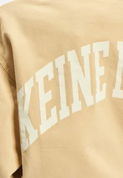 Mäntel & Jacken|Jacken & Mäntel*KEINE LIEBE Canvas Jeansjacke beige