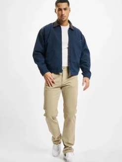 Mäntel & Jacken|Jacken & Mäntel*KEINE LIEBE Canvas Jeansjacke blau