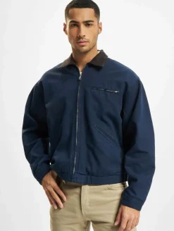 Mäntel & Jacken|Jacken & Mäntel*KEINE LIEBE Canvas Jeansjacke blau