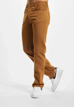 Hosen & Jeans|Jeans & Hosen*KEINE LIEBE Loosefit Denim Mittelbraun