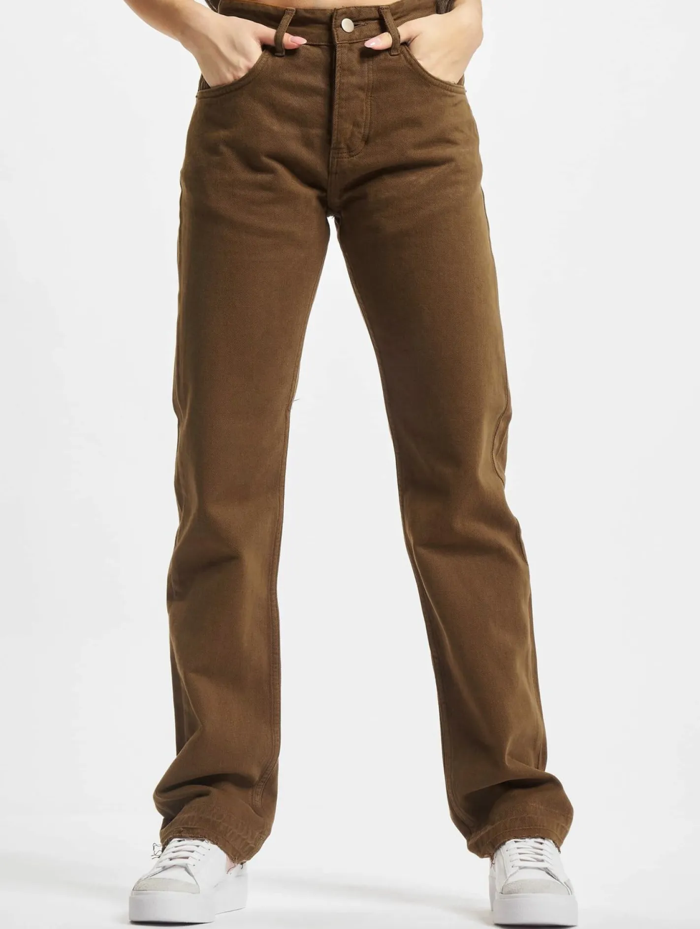 Hosen & Jeans|Jeans & Hosen*KEINE LIEBE Loosefit Loose Fit Jeans braun