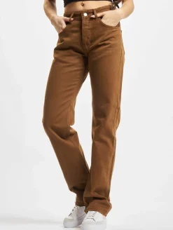 Hosen & Jeans|Jeans & Hosen*KEINE LIEBE Loosefit Loose Fit Jeans braun