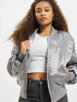 Mäntel & Jacken|Jacken & Mäntel*KEINE LIEBE Old Bomber Bomberjacke blau