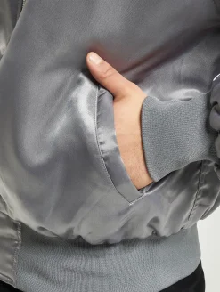 Mäntel & Jacken|Jacken & Mäntel*KEINE LIEBE Old Bomber Bomberjacke blau