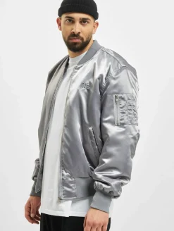 Mäntel & Jacken|Jacken & Mäntel*KEINE LIEBE Old Bomber Bomberjacke blau