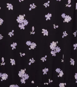 Kleider & Röcke*KIDSWORLD Mädchen Sommer-Kleid mit Allover Blumen-Muster Freizeit-Kleid 74239509 Schwarz