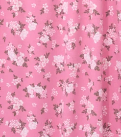 T-Shirts & Tank Tops*KIDSWORLD Mädchen Sommer-Shirt T-Shirt mit Trompetenärmeln und Allover Blumen-Print Rundhals-Shirt 89497546 Rosa