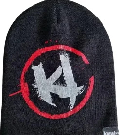 Caps & Mützen*BioworldMerch Killer Instinct Beanie kuschelige Gaming-Mütze stylische Strick-Beanie Fan-Artikel KC230307RAR Schwarz