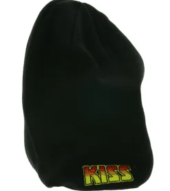 Caps & Mützen*BioworldMerch KISS Beanie mit großem Front-Print Strick-Mütze Fan-Beanie mit Logo im Nacken SK162060KIS Schwarz
