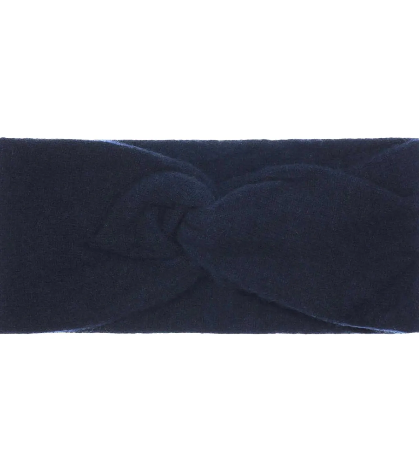 Caps & Mützen*KKS STUDIOS Cashmere KKS STUDIOS Damen Stirnband aus 100% Kaschmir Kopf-Band mit Twist- oder Fliege-Knoten Schwarz, Blau, Grau, Beige, Grün Twist Jeansblau