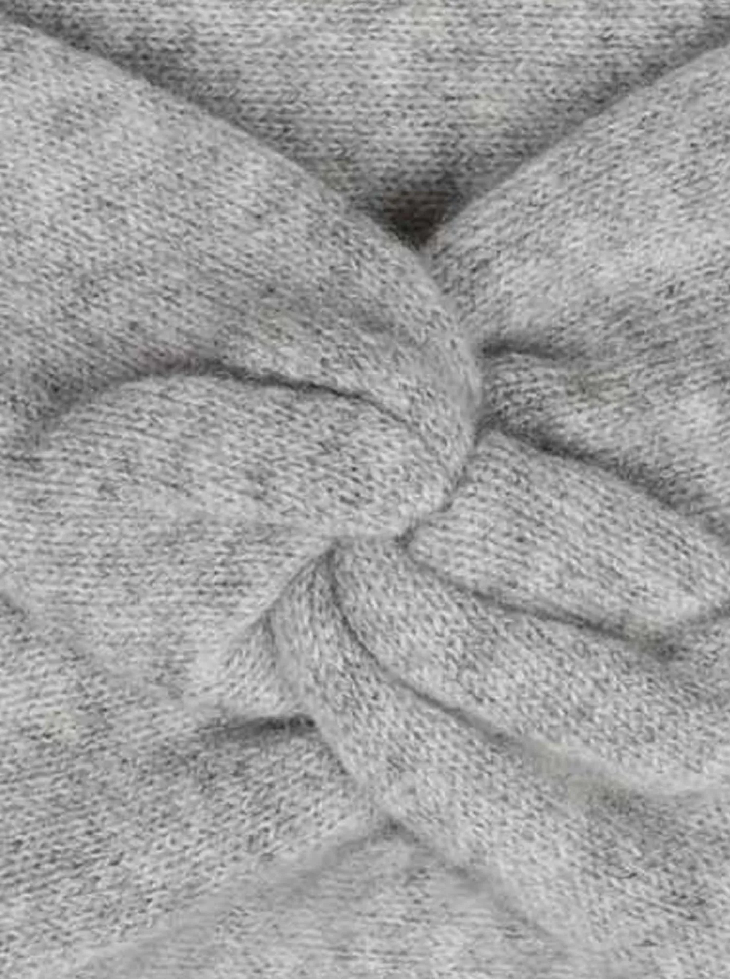 Caps & Mützen*KKS STUDIOS Cashmere KKS STUDIOS Damen Stirnband aus 100% Kaschmir Kopf-Band mit Twist- oder Fliege-Knoten Schwarz, Blau, Grau, Beige, Grün Twist Jeansblau