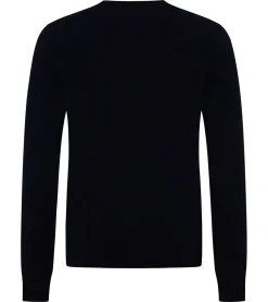 Pullover & Sweater*KKS STUDIOS Cashmere KKS STUDIOS Herren V-Neck Pullover aus 100% Kaschmir Sweater KK2350 26034 Navy