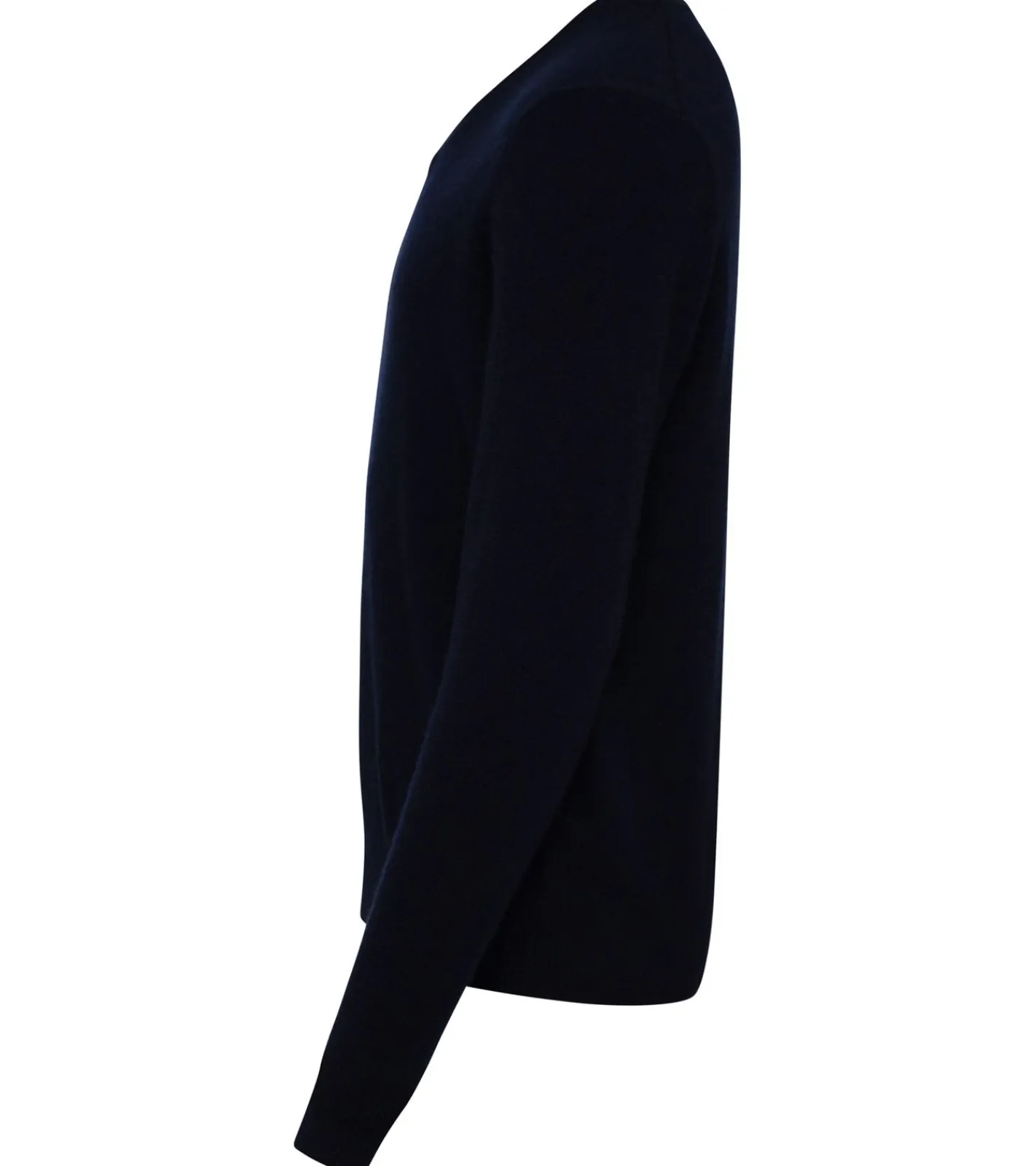 Pullover & Sweater*KKS STUDIOS Cashmere KKS STUDIOS Herren V-Neck Pullover aus 100% Kaschmir Sweater KK2350 26034 Navy