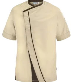 Jacken & Mäntel*LAFONT Herren Überkreuzte Arbeits-Jacke mit Twill-Jacquard Freizeit-Jacke 62499043 Beige