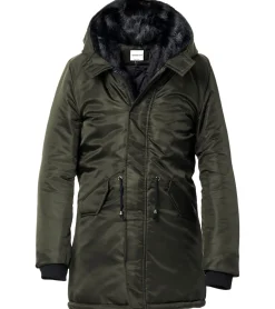 Jacken & Mäntel*LENASSO Herren wasserabweisender Winter-Parka mit Kapuze Winter-Jacke Herbst-Parka 900308 Khaki