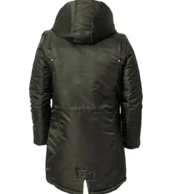 Jacken & Mäntel*LENASSO Herren wasserabweisender Winter-Parka mit Kapuze Winter-Jacke Herbst-Parka 900308 Khaki