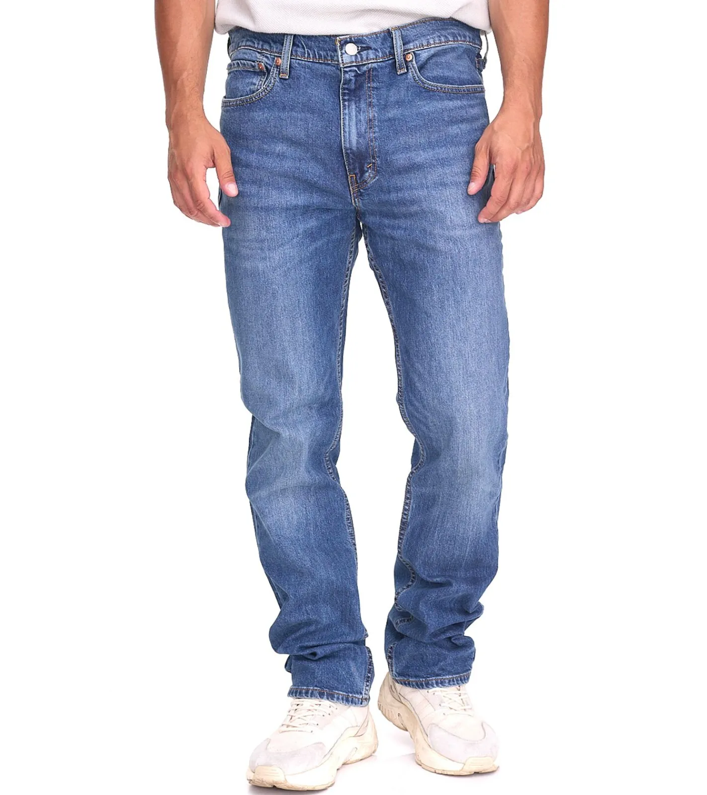 Jeans & Hosen*LEVI´S 511 Herren Jeans-Hose im 5-Pocket-Style Baumwoll-Hose Slim-Fit Stretch Denim-Hose 45115536 Blau