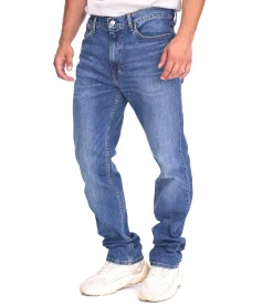 Jeans & Hosen*LEVI´S 511 Herren Jeans-Hose im 5-Pocket-Style Baumwoll-Hose Slim-Fit Stretch Denim-Hose 45115536 Blau