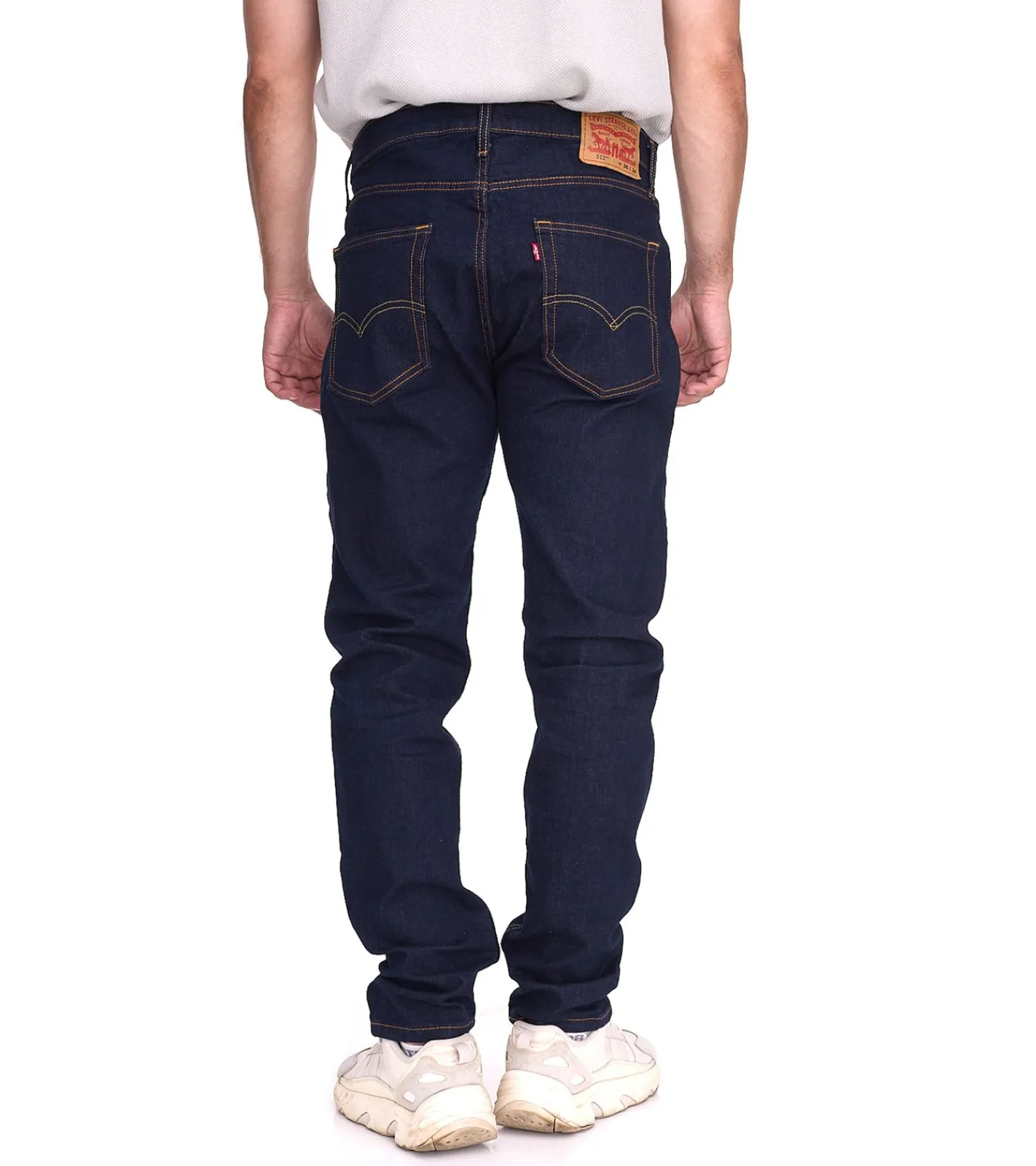 Jeans & Hosen*LEVI´S 512 Slim Taper Herren Jeans-Hose im 5-Pocket-Style Baumwoll-Hose Denim-Hose 288330025 Dunkelblau
