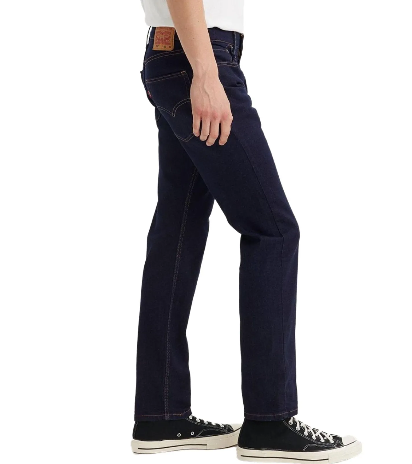 Jeans & Hosen*LEVI´S LEVI`S 502 Taper Herren Jeans im 5-Pocket-Style Denim-Hose Baumwoll-Hose 295070036 Dunkelblau