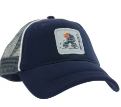 Caps & Mützen*BioworldMerch Limp Bizkit Unisex größenverstellbare Base Cap mit atmungsaktiven Mesh-Einsatz Blau/Grau