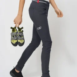 Sportunterbekleidung|Camping & Outdoor*Looking for Wild Damen Kletterhosen Pro Model Hose Mehrfarbig