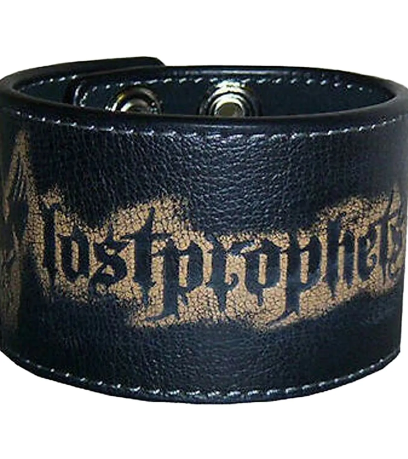 Schmuck*BioworldMerch Lostprophets Armband Rockband mit Logo-Schriftzug Fan-Artikel Arm-Schmuck WB129100LSP3 Schwarz