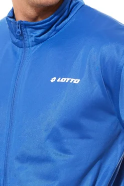 Pullover & Sweater|Sportoberbekleidung*LOTTO Herren Sweat-Jacke mit durchgehendem Reißverschluss Trainings-Jacke MTGW10007PEN Blau