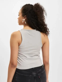 Tops & T-Shirts*Low Lights Studios Superstar Crop Top hellgrau hellgrau