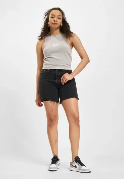 Tops & T-Shirts*Low Lights Studios Superstar Crop Top hellgrau hellgrau