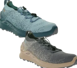 Wanderschuhe & Trekkingschuhe|Sneaker & Turnschuhe*LOWA Sneaker-Laufschuhe Fusion Low Damen City-Schuhe mit Socken-Passform und -DynaPU-Zwischensohle 320415 Grau/Rosa oder Blau