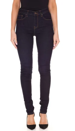 Hosen & Jeans*LTB Tanya B Damen High Waist Jeans Skinny Denim-Hose mit Rinsed-Waschung 51132 12890 082 Blau