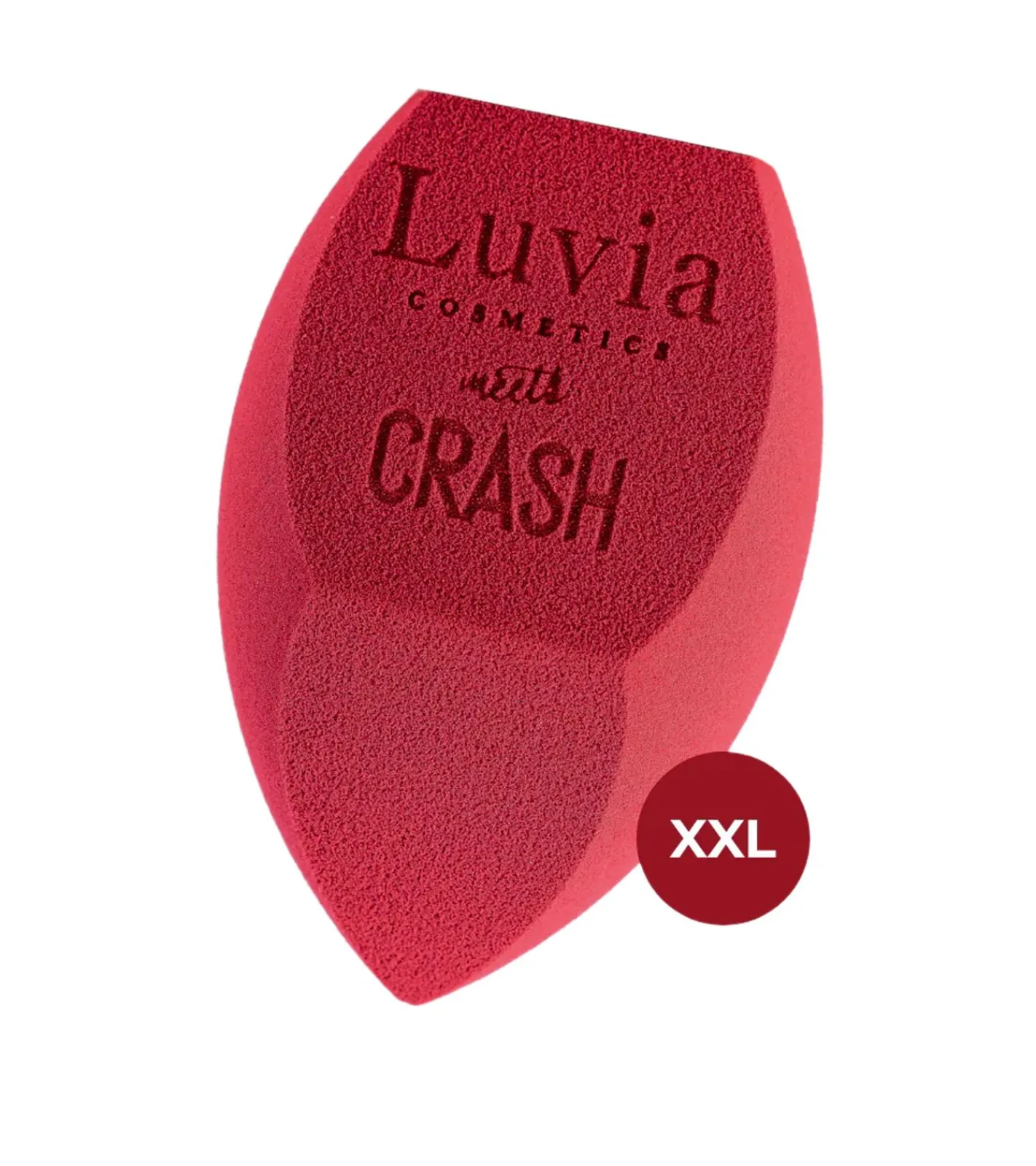 Kosmetik & Make-Up*Luvia cosmetics meets Crash by Luisa Crashion veganer Kosmetik-Schwamm XXL Extra Groß Make-Up-Schwamm LC-SPNG-C1 Pink