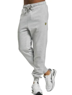 Jogginghosen & Fitnessmode|Jeans & Hosen*LYLE & SCOTT Skinny Jogginghose hellgrau meliert