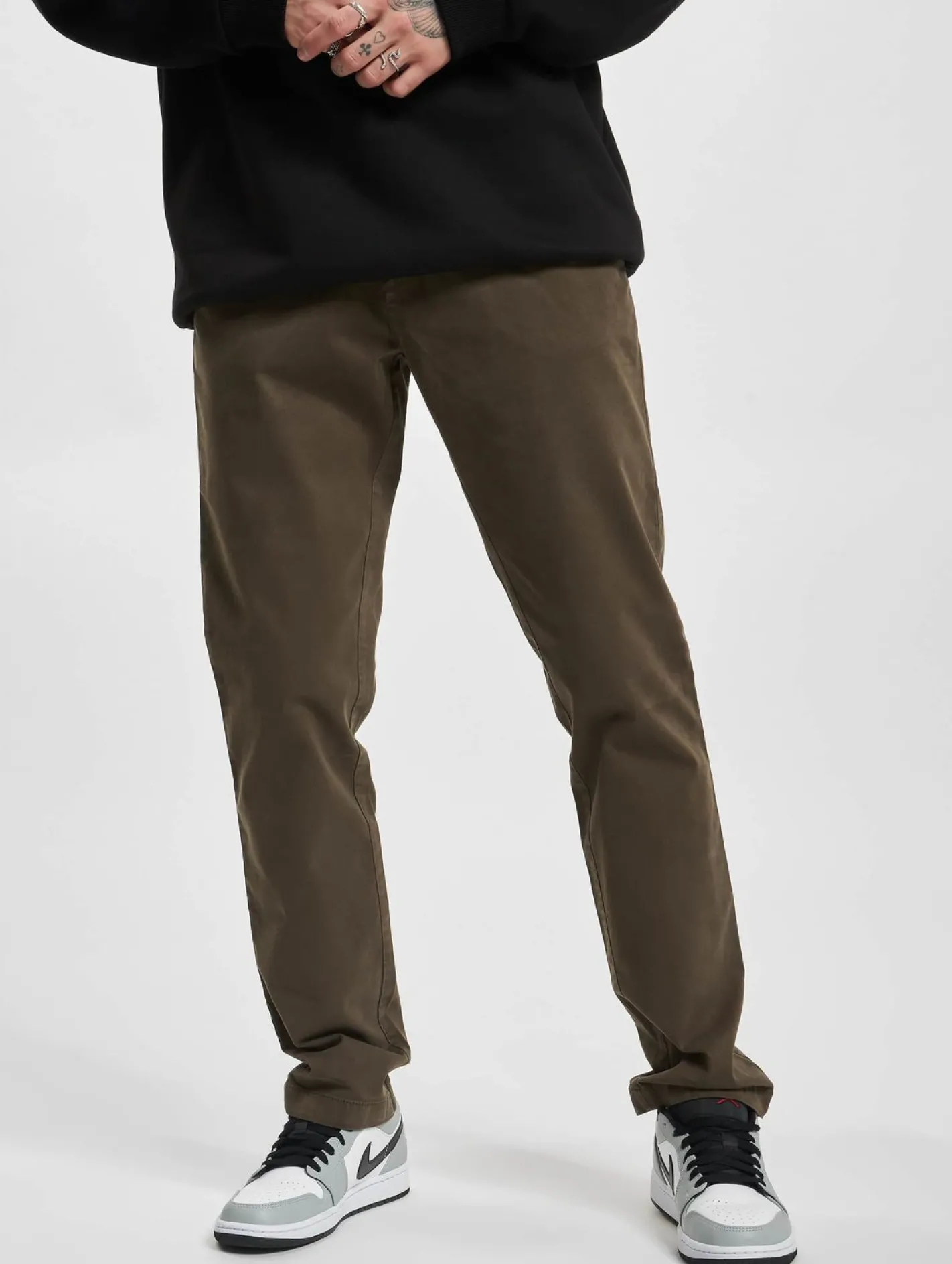 Jeans & Hosen*LYLE & SCOTT Straight Fit Chino oliv